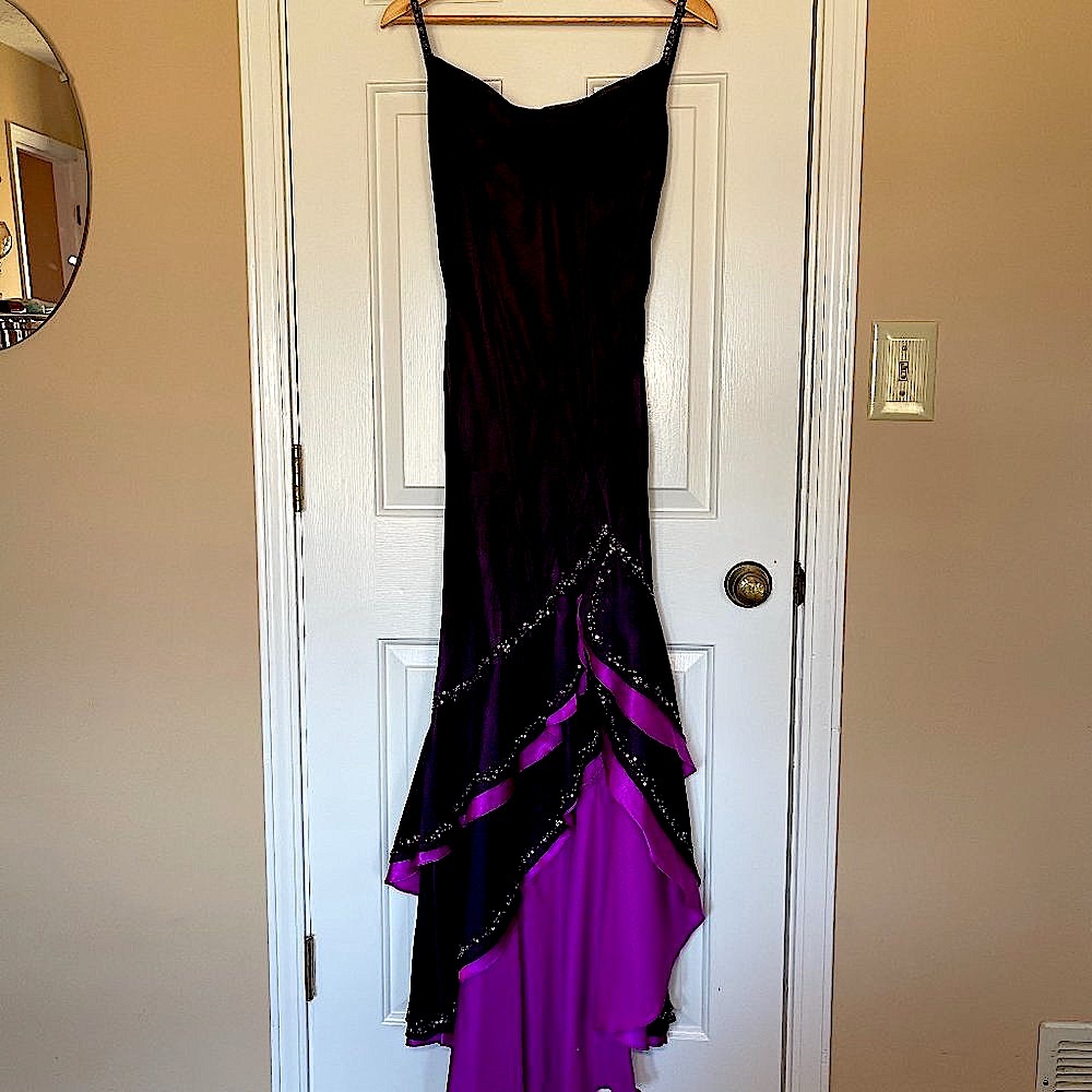 Laissez Les Bons Temps Rouler! Beaded Hi Low Dress